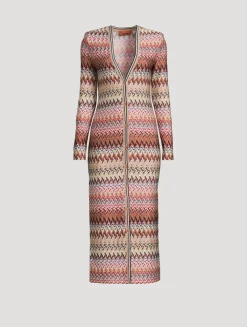 Raschel Knit Cardigan