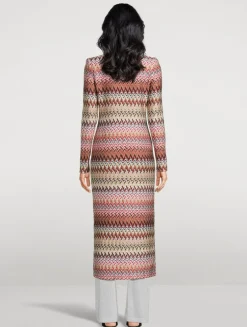 Raschel Knit Cardigan