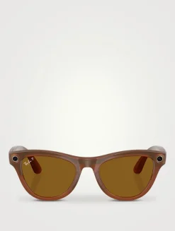 Ray-Ban Meta 0RW4010 Skyler Cat Eye AI Glasses