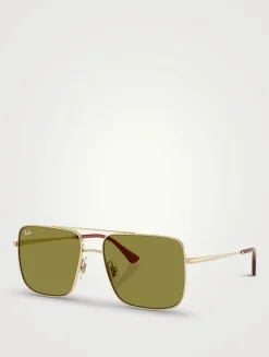 0RB3758 Ari Square Aviator Sunglasses