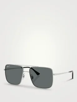 0RB3758 Ari Square Aviator Sunglasses