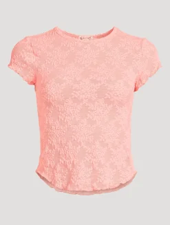 Ready To Go Lace T-Shirt