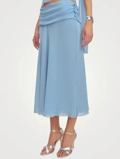 Reformation x Devon Lee Carlson Olivia Midi Skirt
