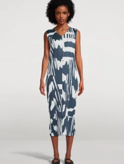 Refraction Midi Dress