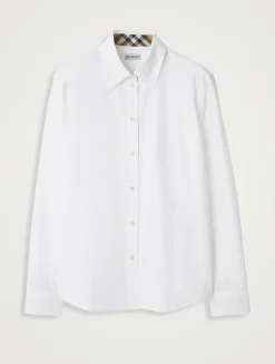 Regular Fit Cotton Poplin Shirt