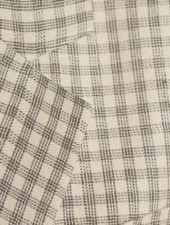 Relaxed Blazer In Check Print