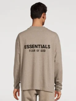 Relaxed Logo Long-Sleeve T-Shirt