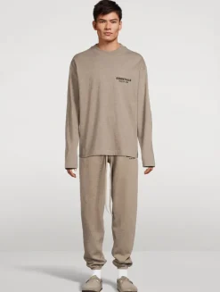 Relaxed Logo Long-Sleeve T-Shirt