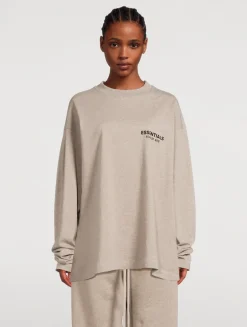 Relaxed Logo Long-Sleeve T-Shirt