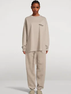 Relaxed Logo Long-Sleeve T-Shirt