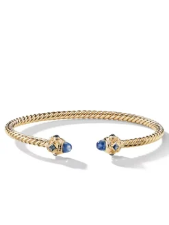 Renaissance Bracelet In 18k Yellow Gold With Peridot