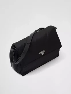Re-nylon Large Padded Shoulder Bag