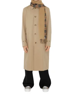 Reversible Check Cashmere Scarf