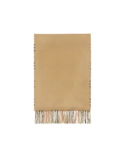 Reversible Check Cashmere Scarf