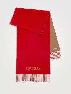 Reversible Ekd Cashmere Scarf