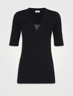 Ribbed Jersey T-shirt