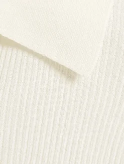 Ribbed Polo Shirt