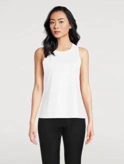 Ribbed Racerback Tank Top