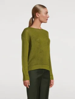 Rib-Knit Sweater