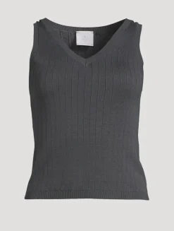 Rib-Knit Tank Top