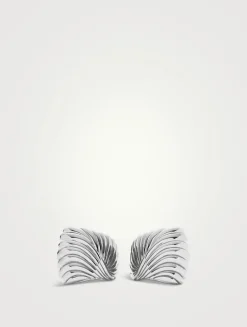 Ripple Oversized Stud Earrings