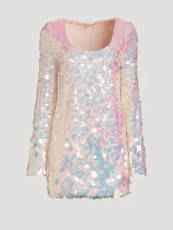 Risbo Sequin Mini Dress
