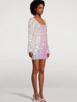 Risbo Sequin Mini Dress
