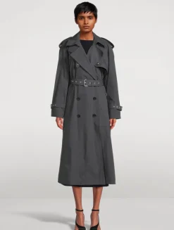 Risto Belted Trench Coat