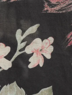 Robe De Nuit Caftan In Love Print