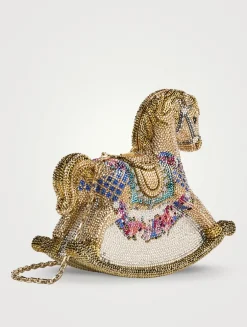 Rocking Horse Penelope Crystal Clutch