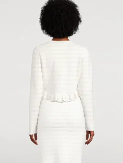 Rogan Ruffled Cardigan