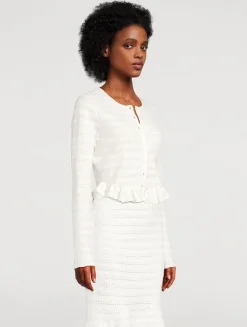 Rogan Ruffled Cardigan