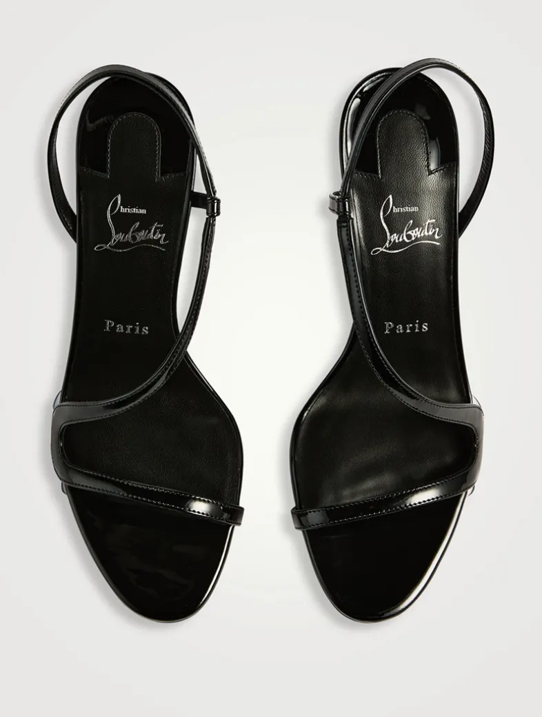 Rosa Z Patent Leather Slingback Sandals