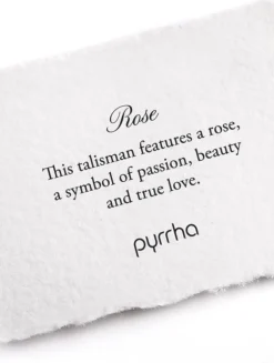 Rose 14K Gold Talisman Necklace