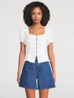 Rosemary Linen Blouse