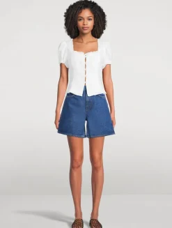 Rosemary Linen Blouse