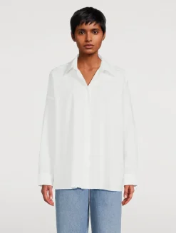 Roux Oversized Poplin Shirt