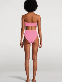 Ruby Bandeau Bikini Set