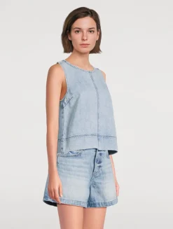 Rue Denim Top