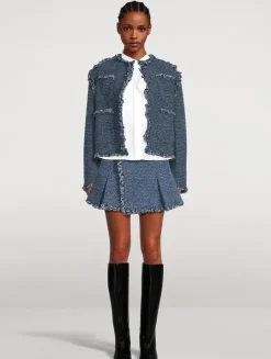 Ruffled Poplin Shirt