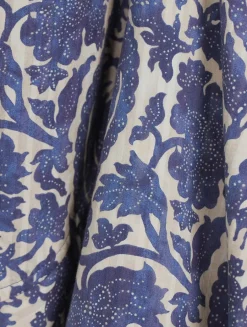 Sabina Ruffled Midi Skirt In Floral Print