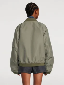 sacai x Levi's® Reversible Denim And Matelassé Twill Blouson Jacket