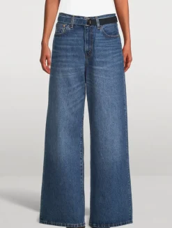 sacai x Levi's® Wide-Leg Jeans