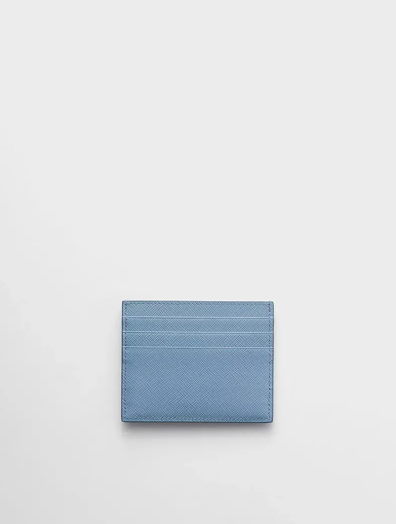 Saffiano Leather Card Holder