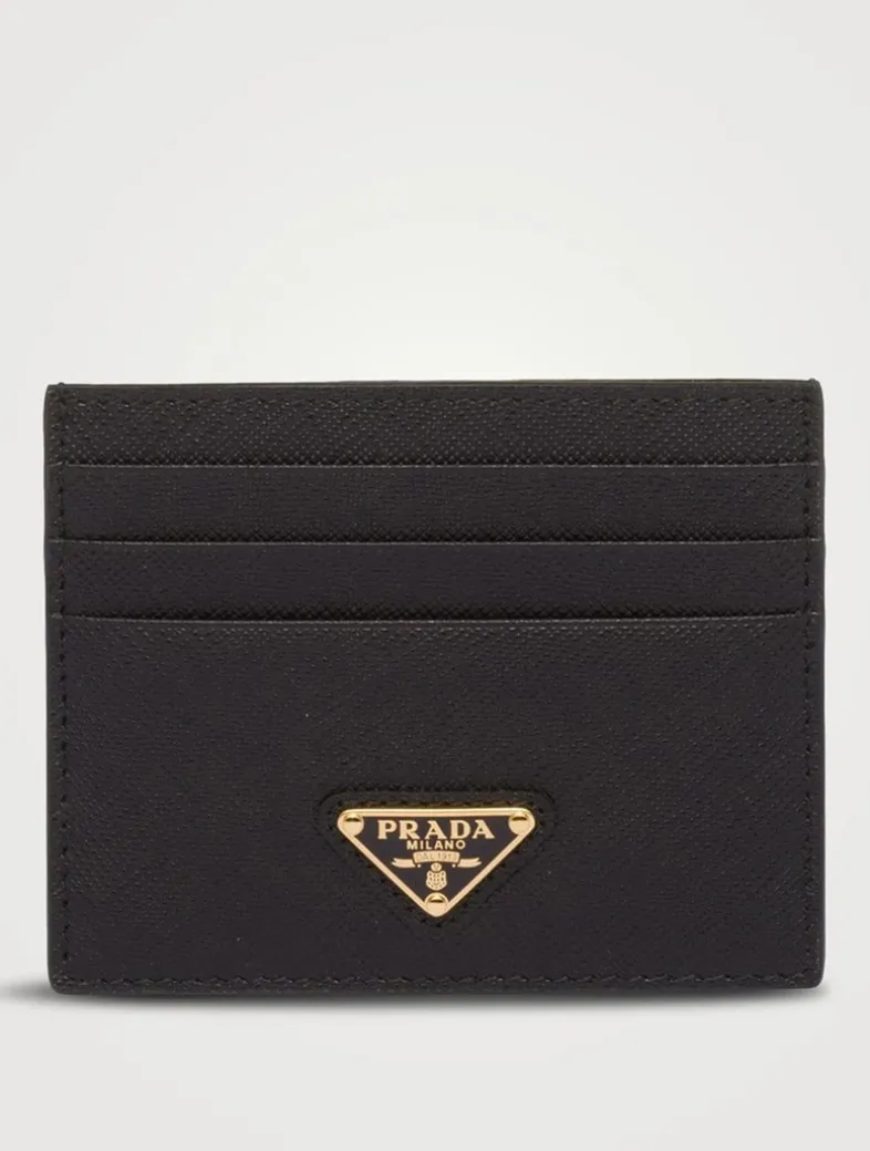 Saffiano Leather Card Holder