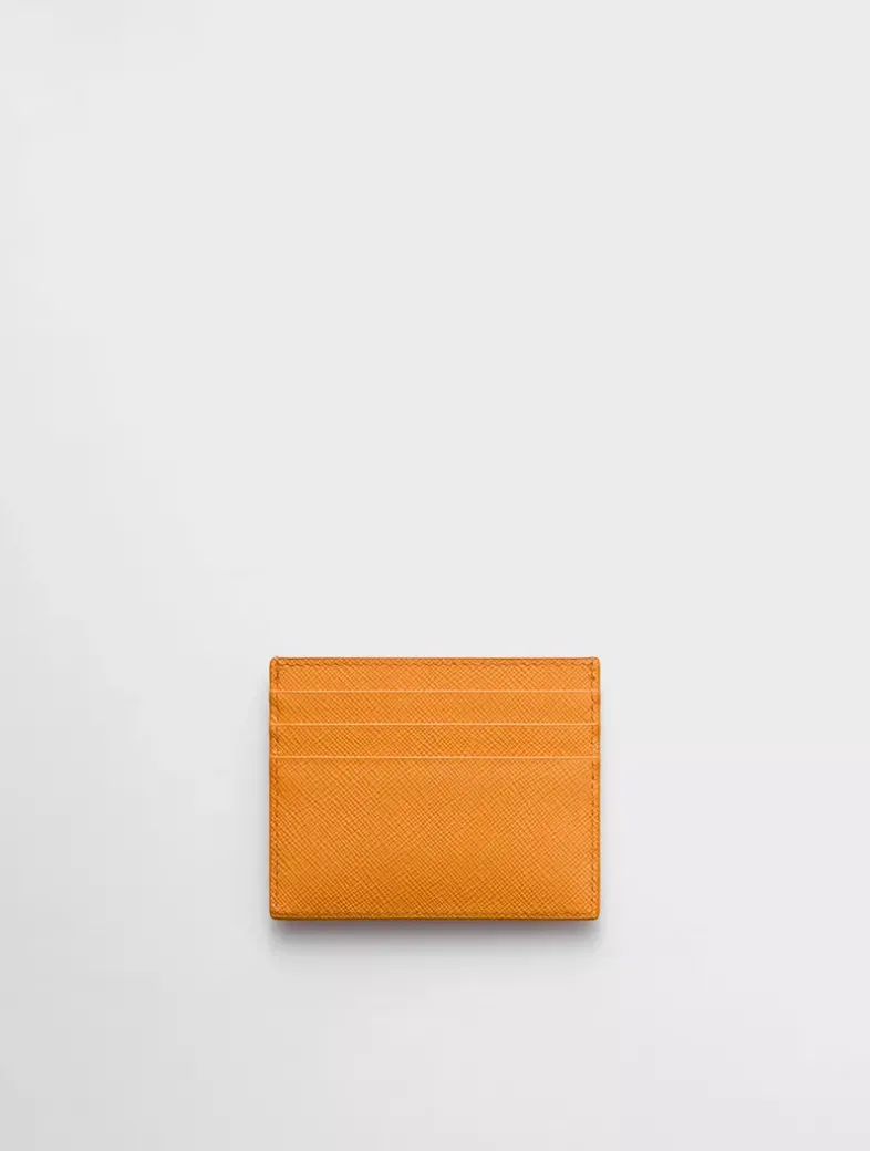 Saffiano Leather Card Holder
