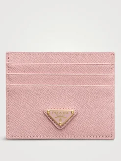 Saffiano Leather Card Holder