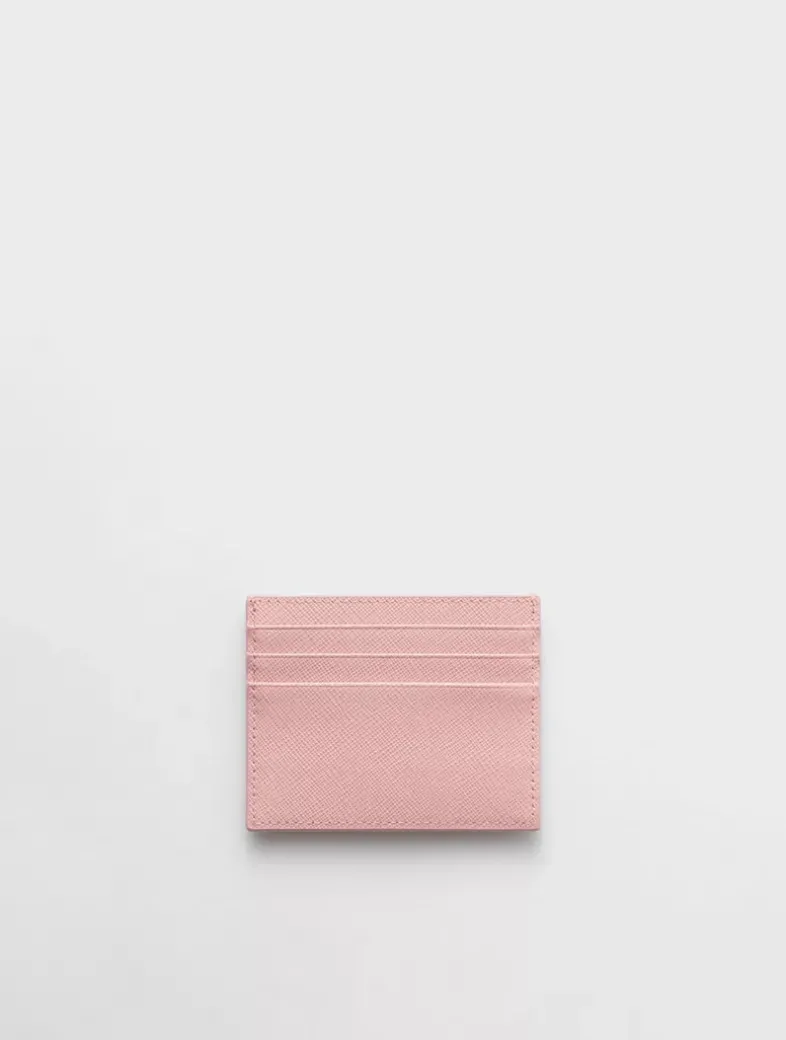 Saffiano Leather Card Holder