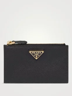 Saffiano Leather Card Holder