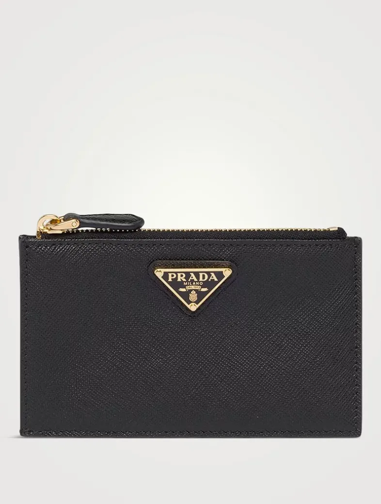 Saffiano Leather Card Holder